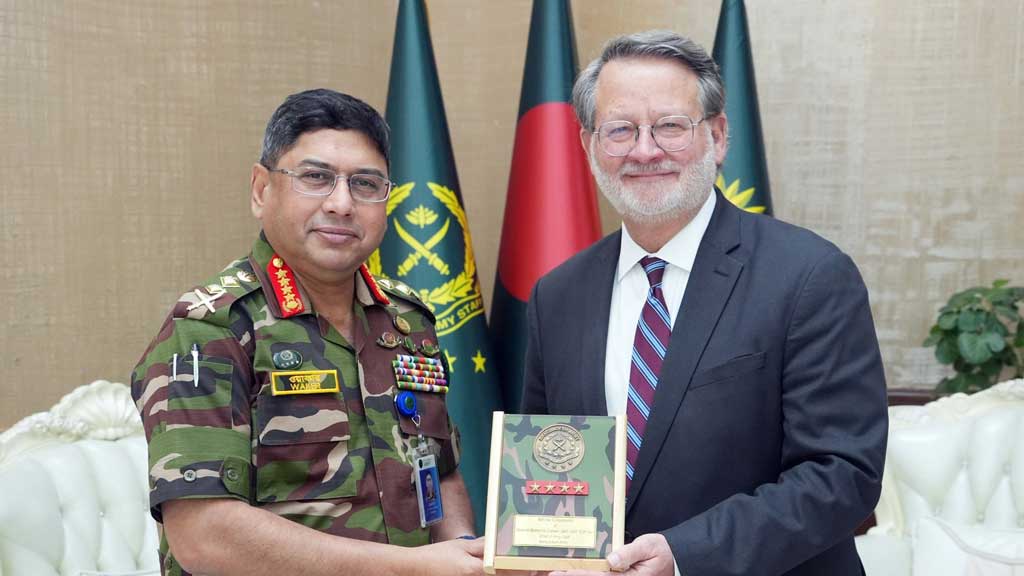 সেনাপ্রধানের সঙ্গে মার্কিন সিনেটর গ্যারি চার্লস পিটার্সের সাক্ষাৎ – DesheBideshe সেনাপ্রধানের সঙ্গে মার্কিন সিনেটর গ্যারি চার্লস পিটার্সের সাক্ষাৎ – DesheBideshe