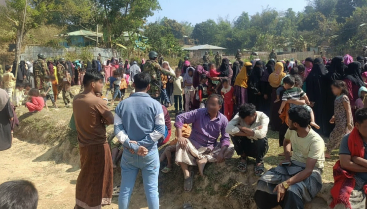 উখিয়ায় ক্যাম্পের বাইরে অভিযান, সহস্রাধিক রোহিঙ্গা আটক - DesheBideshe