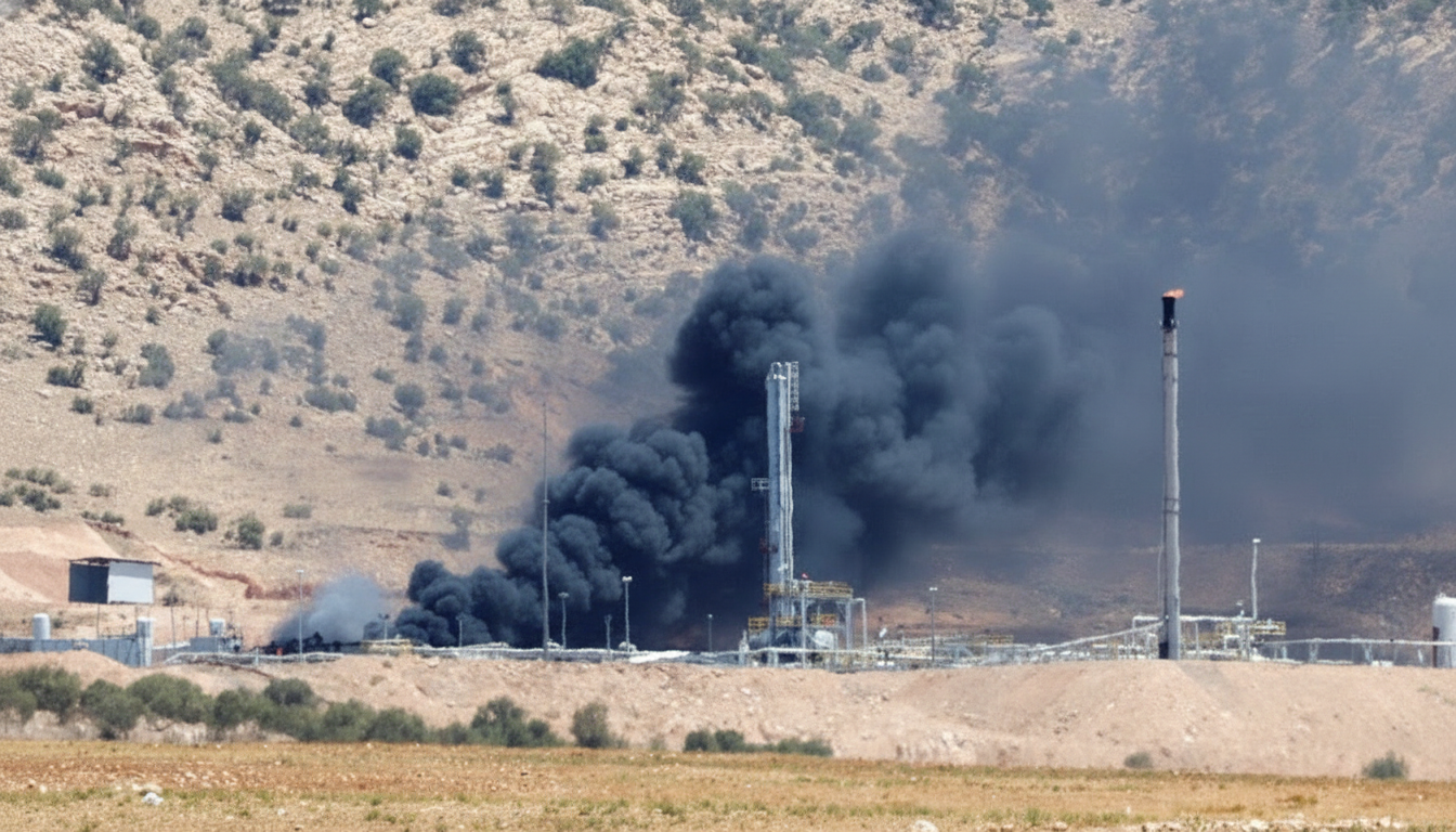 ইরাকের তেল শোধনাগারে ভয়াবহ অগ্নিকাণ্ড, নিহত ১ ও আহত ৬ – DesheBideshe