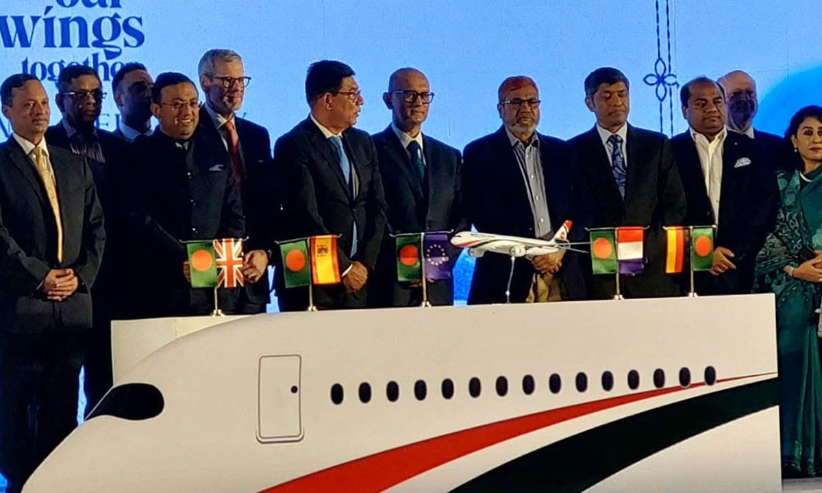 বিমান বাংলাদেশ এয়ারলাইনসের ১০টি এয়ারবাস কেনার চুক্তি